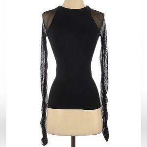 Free People mesh long sleeve